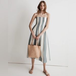 NWT Madewell Pleated Midi Dress size 4